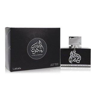 Lattafa Eau de Parfum für Damen und Herren Al Dur Al Maknoon Silver 100 ml