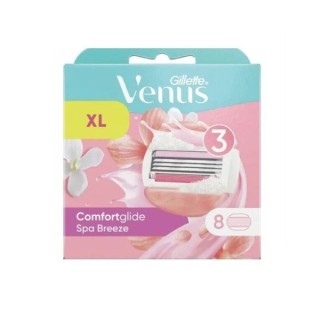 Gillette Venus Comfortglide Spa Breeze razor refills 8 pcs