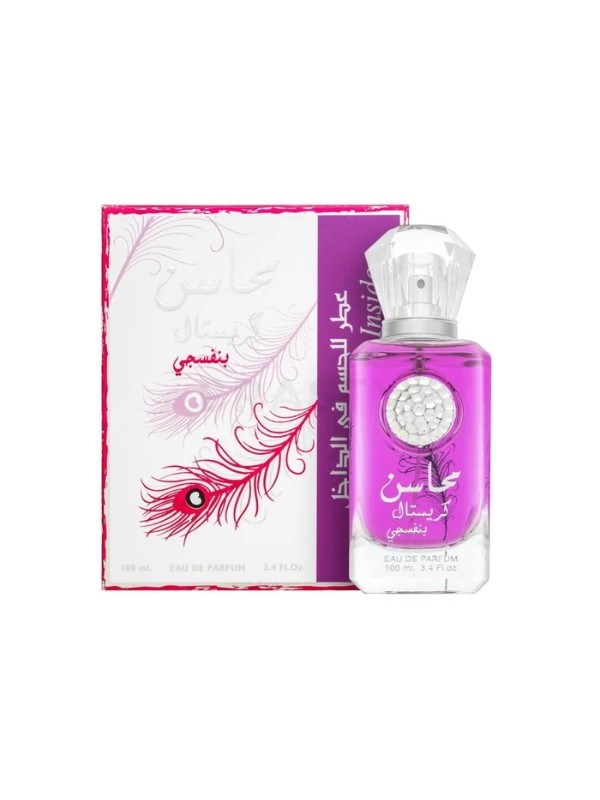 Lattafa Mahasin Crystal Violet Eau de Parfum für Damen 100 ml