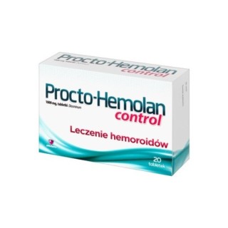 Procto-Hemolan Control 20 tablets