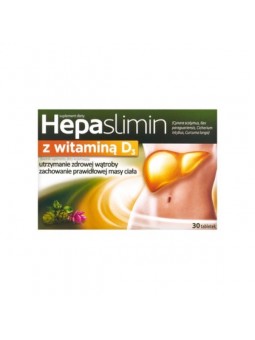 Hepaslimin with vitamin D3...