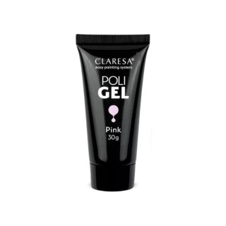 Claresa Poli Gel Nagelaufbaugel Pink 30 g