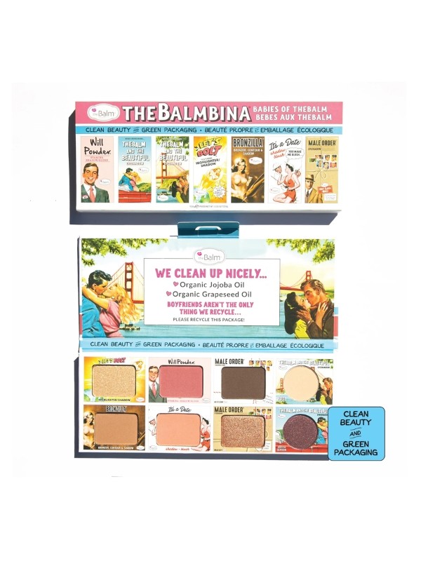 theBalm The Balmbina Palette 8 тіней для повік 15,6 г