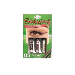 theBalm Schwing! Set mit drei Eyelinern: Black , Brown , Purple 3x1,7 ml