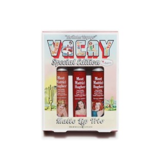 theBalm Meet Matte Hughes Trio Kit Vacay Набір з трьох матових помад