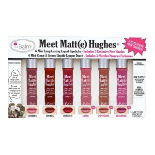 theBalm Meet Matte Hughes Mini Kit Набір із шести матових помад