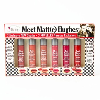 theBalm Meet Matte Hughes Mini Kit vloeibare lippenstiftset /14/