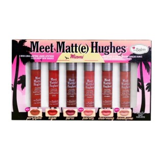 theBalm Meet Matte Hughes Mini Kit Miami Набір із шести матових помад