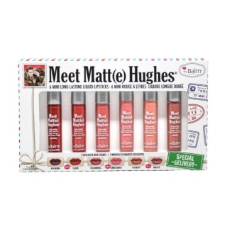 theBalm Meet Mini Kit Special Delivery Set of six matte Lipsticks