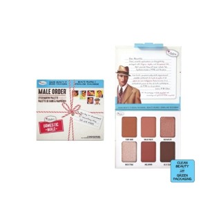 theBalm Male Order Palette mit 6 Lidschatten für inländische Männer, 13,2 g