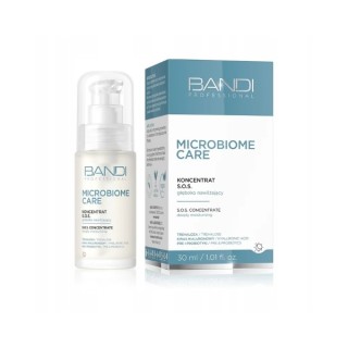 Bandi Microbiome Care SOS concentraat, diep hydraterend voor het gezicht, 30 ml