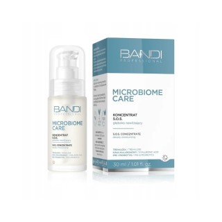 Bandi Microbiome Care SOS Tiefenwirksames Feuchtigkeitskonzentrat für das Gesicht, 30 ml