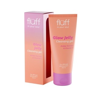 Fluff In Your Soul Glow Jelly Gesichtsreinigungsgel mit Bernsteinextrakt und Vitamin C 100 ml