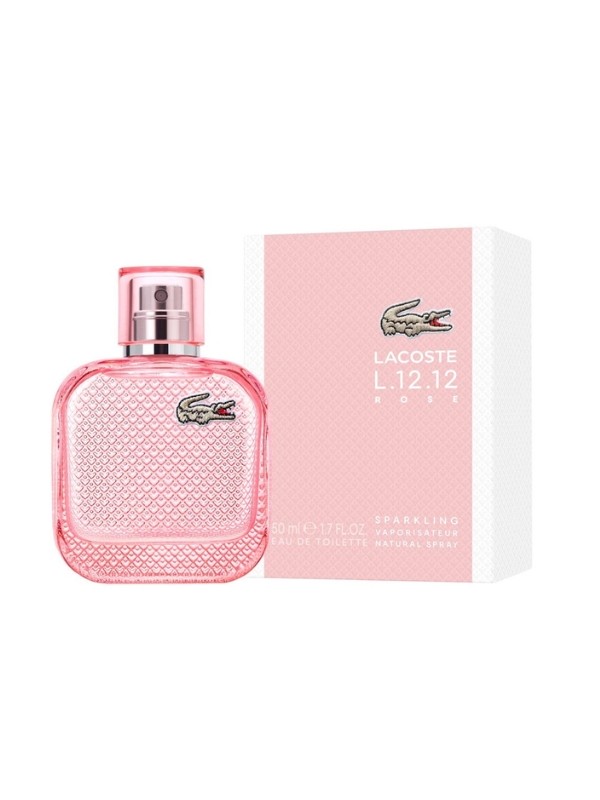 Lacoste Eau de Toilette für Damen L.12.12 Rose Sparkling 50 ml