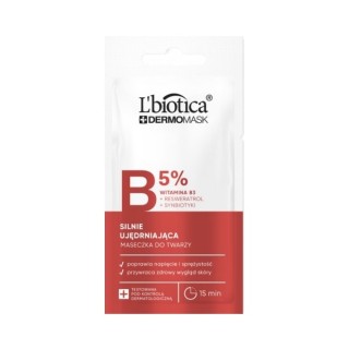 L'Biotica Dermomask stark straffende Gesichtsmaske mit Vitamin B 8 ml