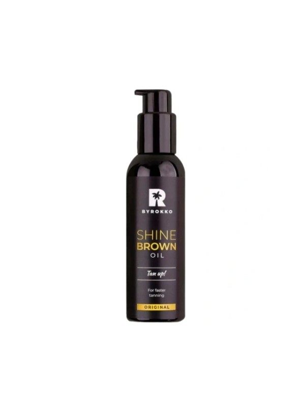 ByRokko Shine Brown Oil Körperöl, das die Bräunung beschleunigt, 150 ml
