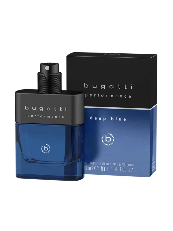 Bugatti Perfomance Deep Blue Eau de Toilette for Men 100 ml