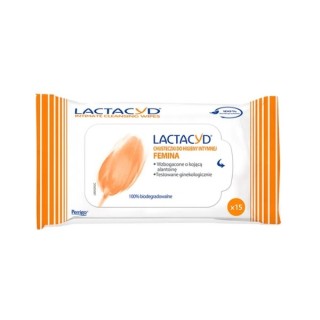 Lactacyd Femina Серветки для інтимної гігієни 15 шт