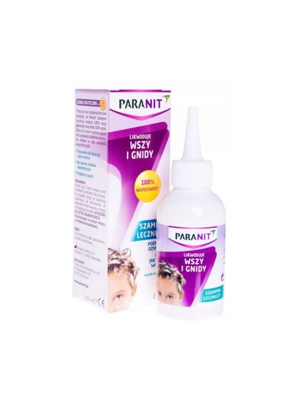 Paranit Shampoo zur Beseitigung von Läusen und Nissen, 100 ml