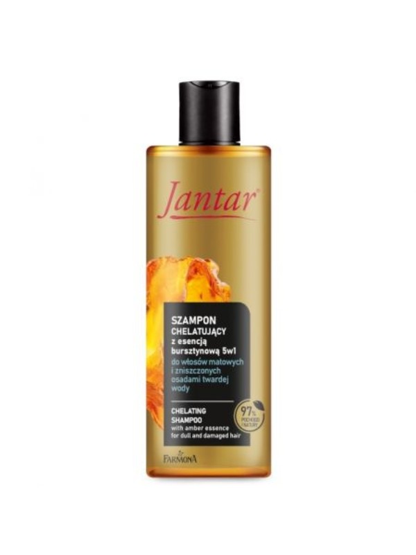 Хелатуючий шампунь для волосся Farmona Jantar 5в1 300 мл