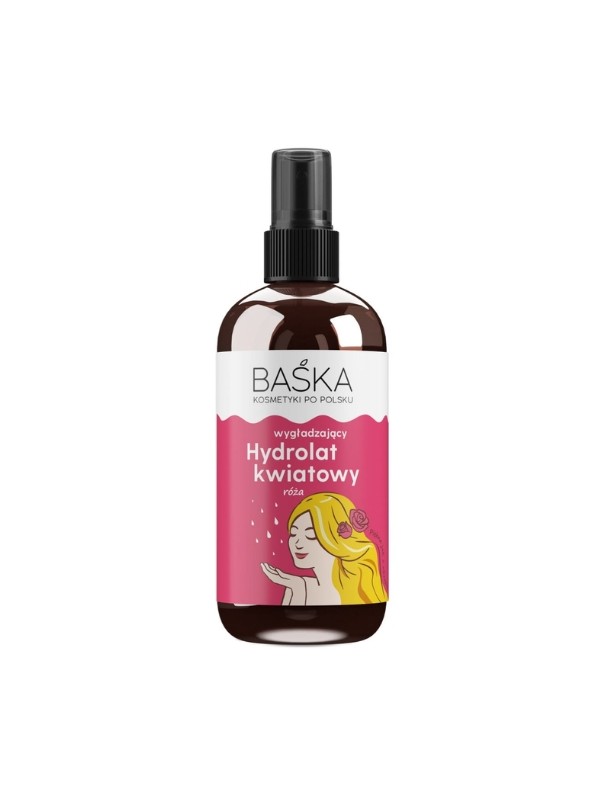 Baśka smoothing floral hydrolate for the face Rose 100 ml