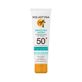 Kolastyna Wrażliwa skóra ochronny Krem do twarzy SPF50 50 ml