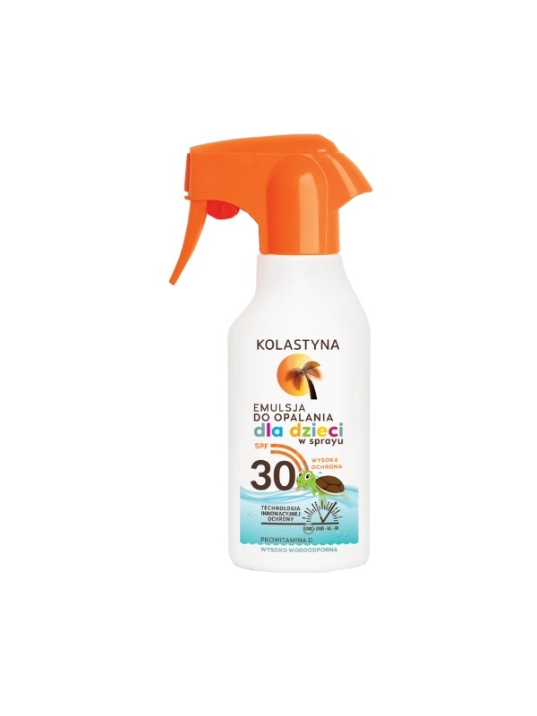 Kolastyna Sonnenschutzemulsion für Kinder im Spray SPF30 200 ml