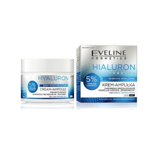 Eveline Hialuron Therapy Crème-ampul Diepe hydratatie 50 ml