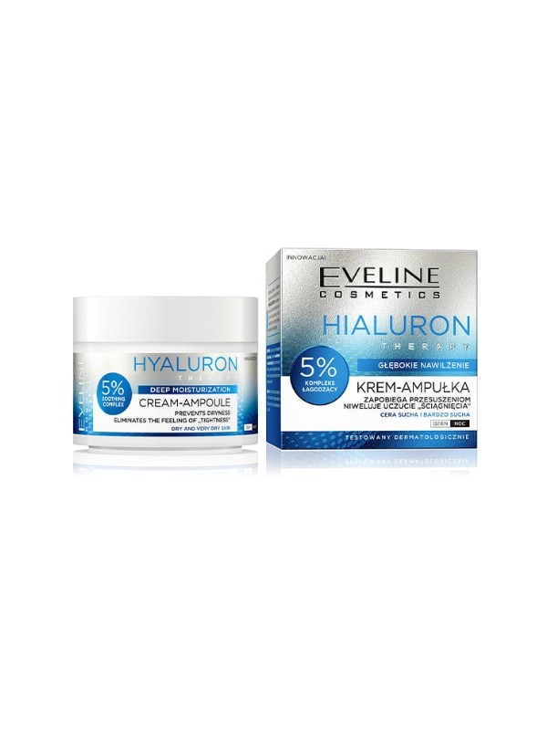 Eveline Hialuron Therapy Cream-ampoule Deep hydration 50 ml