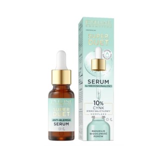 Eveline Super Duet Serum gegen Unreinheiten, Salicylsäure 10 % und Zink 18 ml