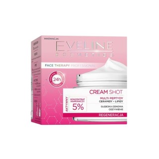 Eveline Cream Shot regenerierende Gesichtscreme 5 % Reparaturkonzentrat 50 ml