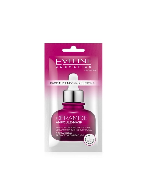 Eveline Face Therapy Professional Gezichtsmasker-ampul met Ceramiden 8 ml