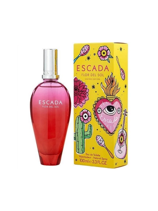 Escada Limited Edition Flor Del Sol Eau de Toilette for Women 100 ml