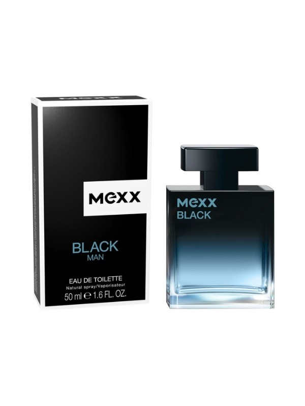 Mexx Eau de Toilette voor Mannen Black for Him 50 ml