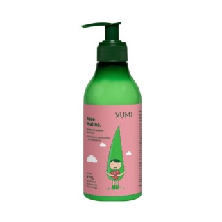 Yumi Aloe-Körperlotion intensiv feuchtigkeitsspendend, Himbeere, 300 ml