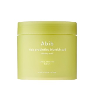 Abib Yuja Probiotics Blemish Pad Vitalizing Touch Illuminating Facial Pads 140 мл