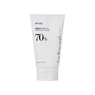 Anua Heartleaf 70% Soothing Cream Łagodzący Krem do Twarzy z Pstrolistką 100 ml