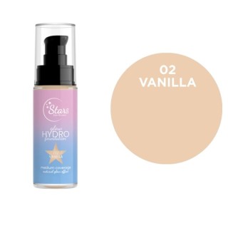 Stars from the Stars Зволожуюча та освітлююча Glow Hydro Foundation № 02 Vanilla 30 г