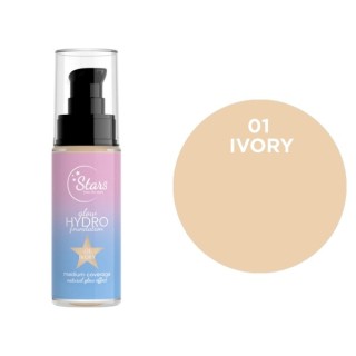 Stars from the Stars Зволожуюча і освітлююча Glow Hydro Foundation № 01 Ivory 30 г