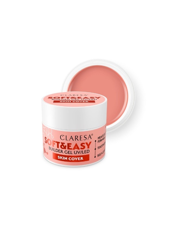 Claresa Soft & Easy Skin Cover Nagelaufbaugel 45 g