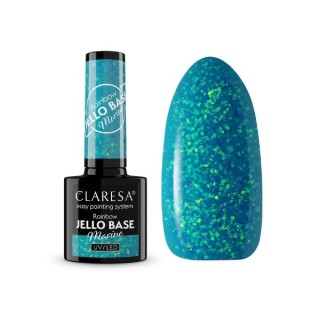 Claresa Hybrid Nail Base Rainbow Jello Base 5 г Морська