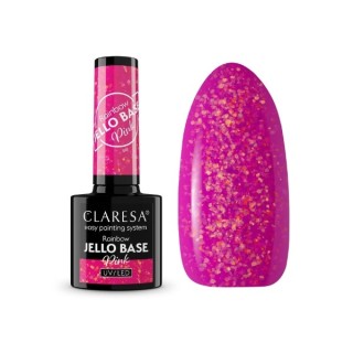 Claresa Hybrid Nail Base Rainbow Jello Base 5 Pink