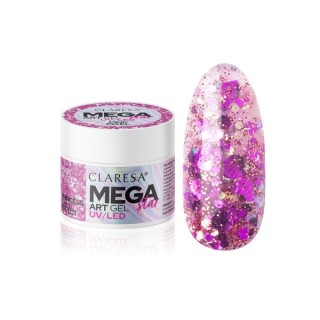 Claresa MEGASTAR PINK PIXEL decoratiegel 10 g