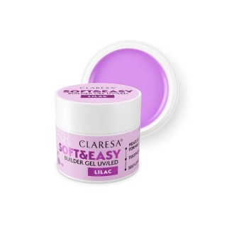 Claresa Soft & Easy Żel budujący do paznokci Lilac 45 g