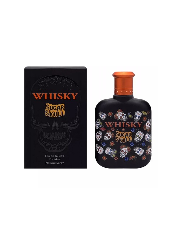 Чоловіча туалетна вода Evaflor Whisky Sugar Skull 100 мл