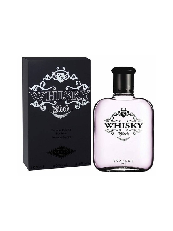 Чоловіча туалетна вода Evaflor Whisky Man Black 100 мл