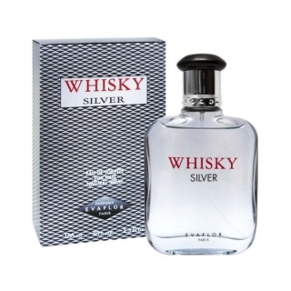 Evaflor Silver Whiskey For Man Eau de Toilette für Männer 100 ml