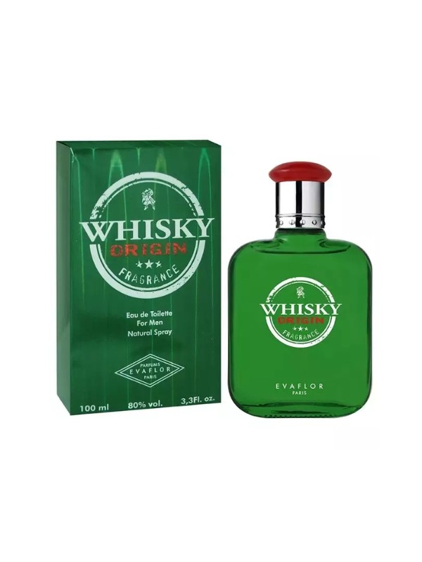 Evaflor Whiskey Orgin Eau de Toilette voor Mannen 100 ml