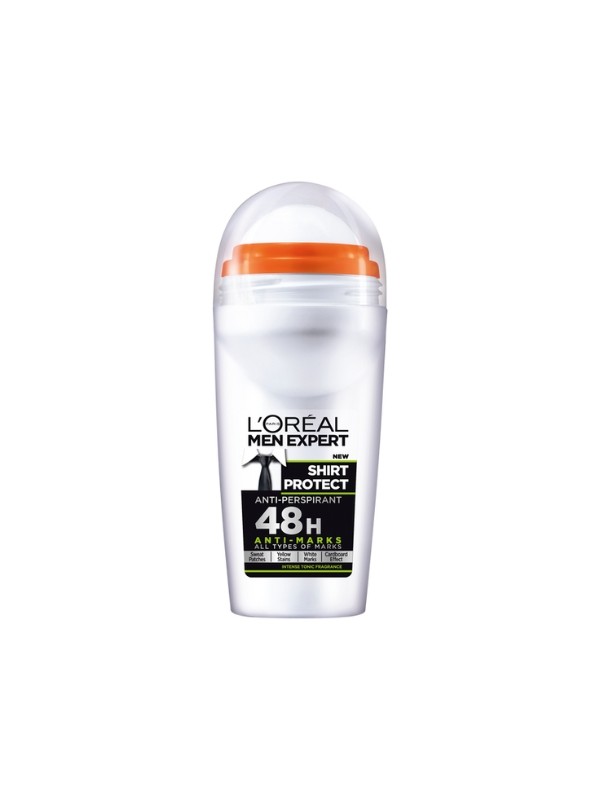 Дезодорант-дезодорант L'oreal Men Expert Shirt Protect Anti-Perspirant Roll-On 50 мл