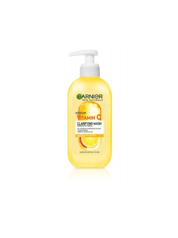 Очищаючий гель для вмивання Garnier Skin Naturals Vitamin C 200 мл